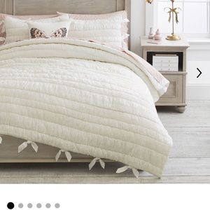 Pottery Barn Emily and Meritt Gathered Quilt Twin